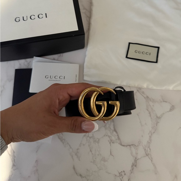 GUCCI MENS BELT 10-95B - Picture 7 of 7